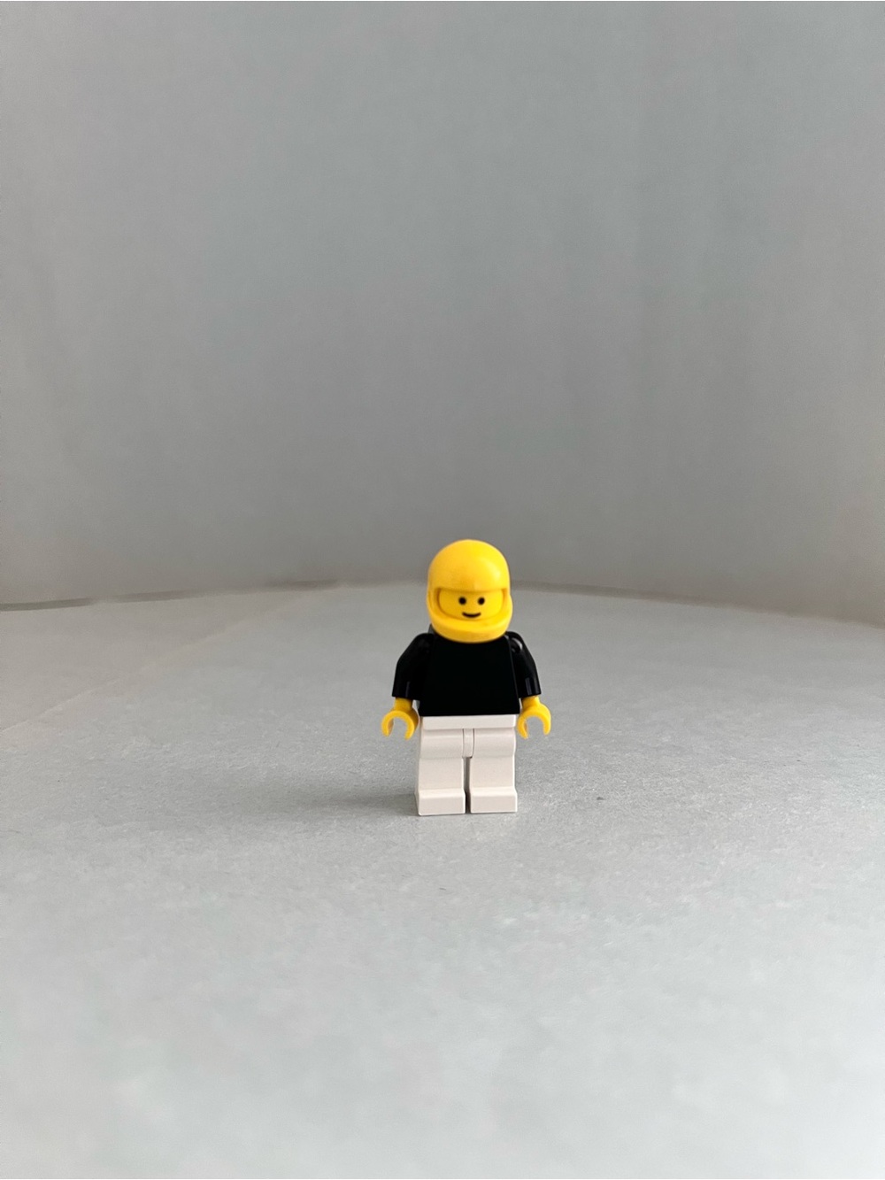 LEGO Dacta Technic Male with Plain Black Torso Minifigure